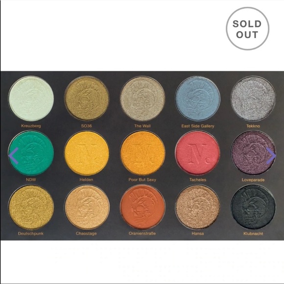 🐰HPx3!!🐰Nomad Berlin Underground Eyeshadow pallet - Picture 5 of 6